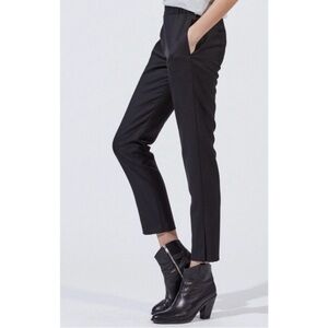 Nili Lotan Black Cropped Pants
